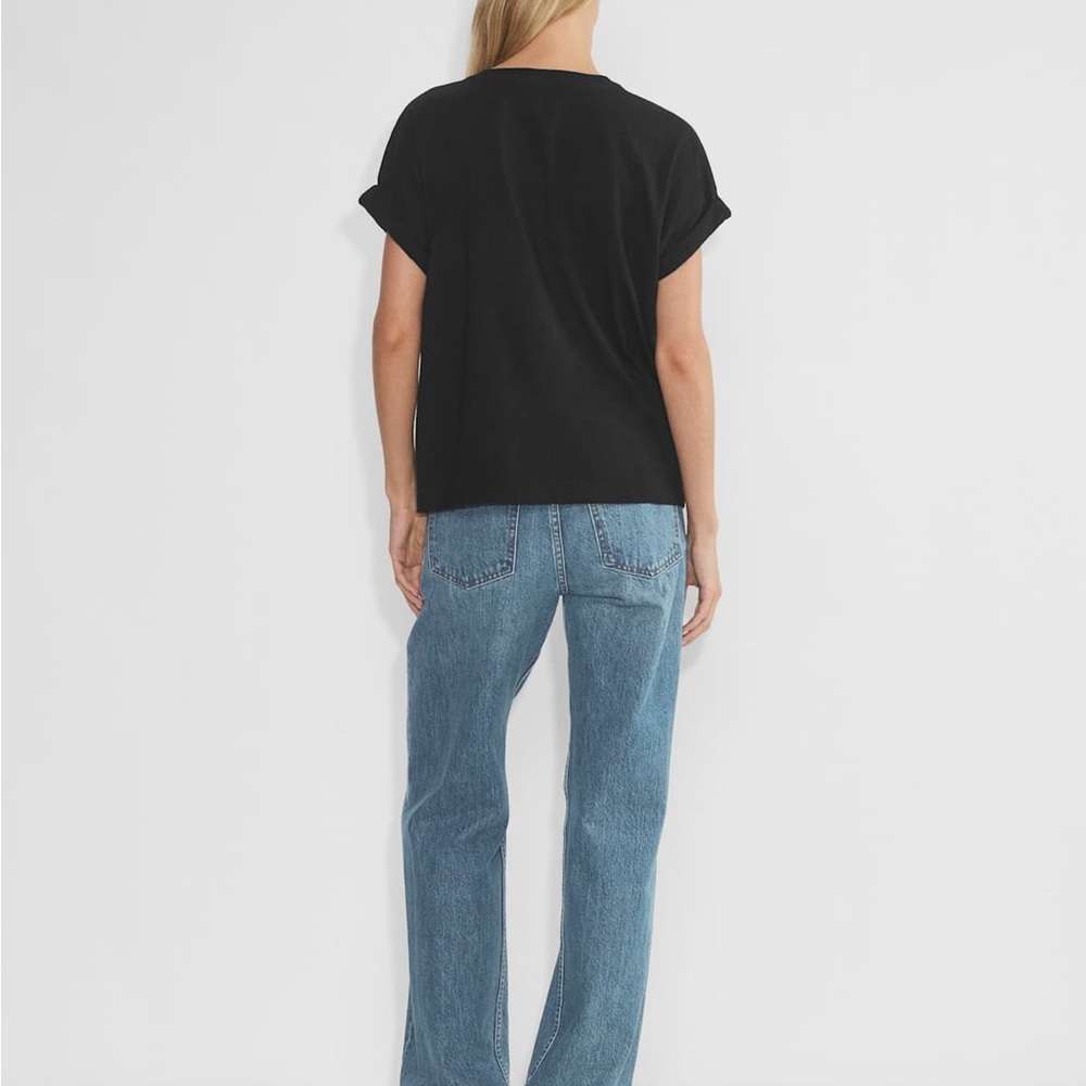 TNA 100% Cotton Black Short Sleeve Tee - Picture 7 of 12